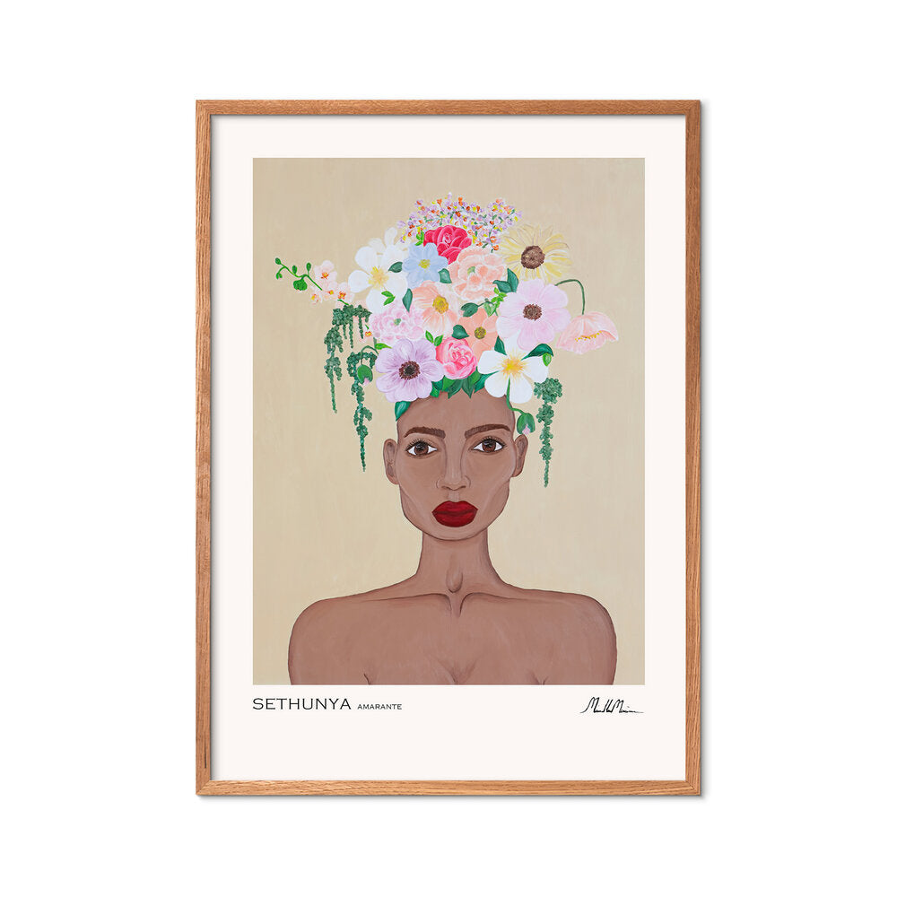 Morais Artworks Sethunya Amarante plakat - mix